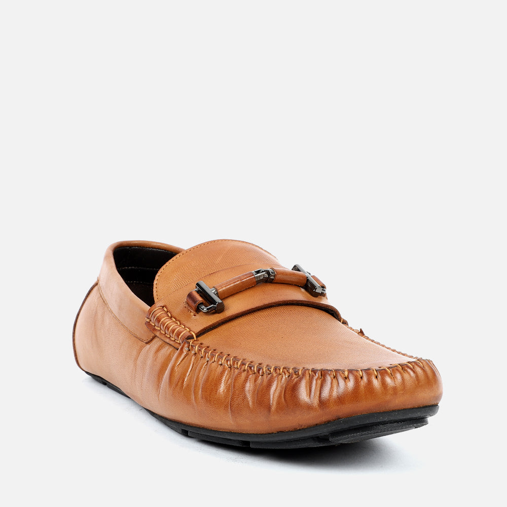 Buy Men Tan Casual Loafers Online | Walkway Shoes